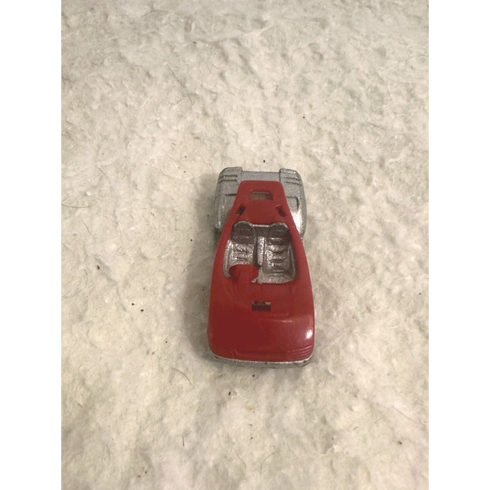 1982 Hot Wheels Classic Cobra Convertible Silver Red Interior Malaysia Vintage